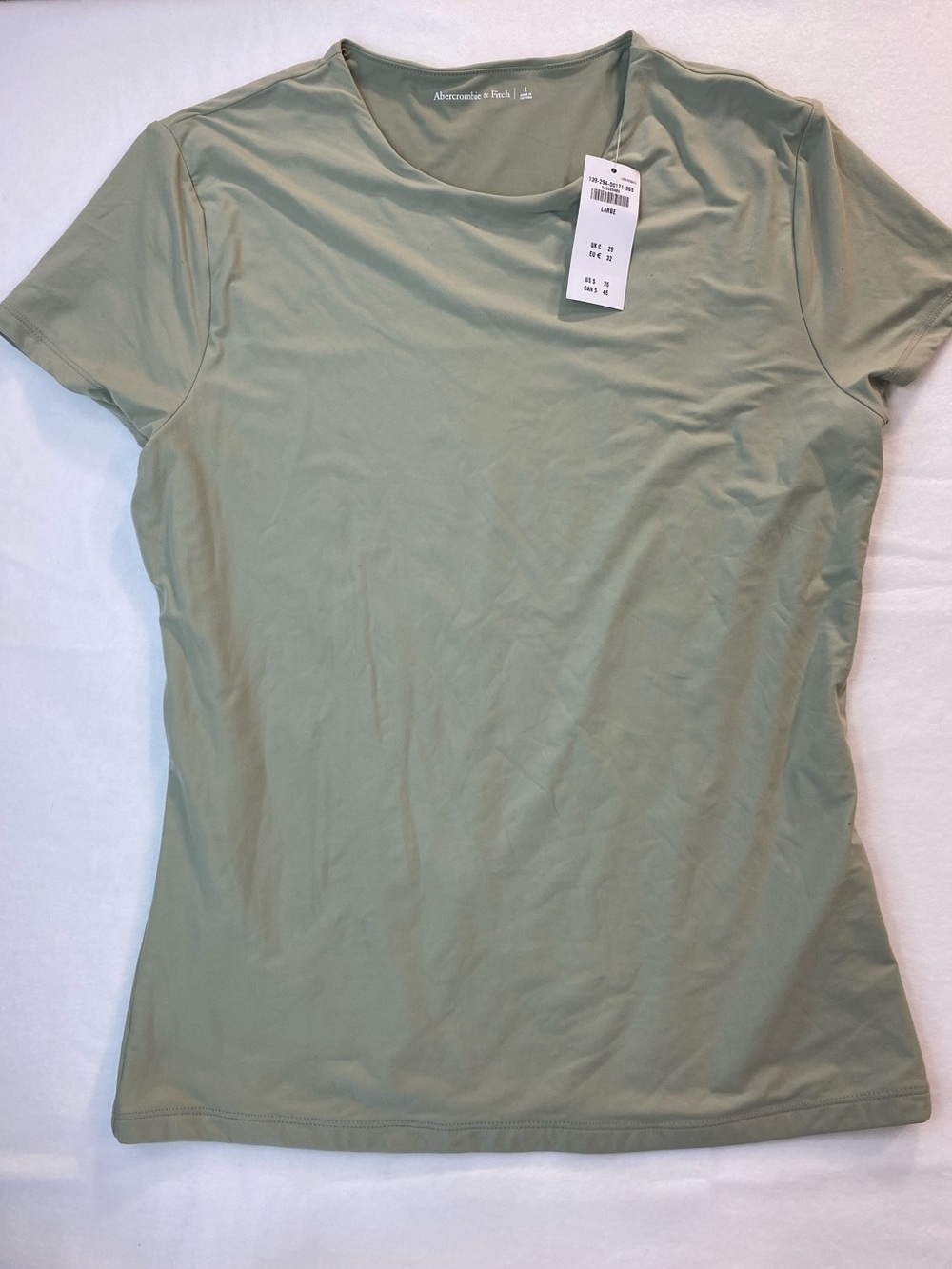 Abercrombie & Fitch Sage Green Short Sleeve Tee